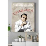 Postermanya (pster15533) Casablanca-kazablanka Film Afişi Kanvas Tablo 4 50 x 70
