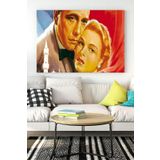 Postermanya (pster15545) Casablanca-kazablanka Film Afişi Kanvas Tablo 7 40 x 60