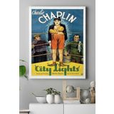 Postermanya (pster15568) City Light Film Afişi Kanvas Tablo 3 30 x 40