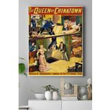 Postermanya (pster15592) The Queen Of Chinatown Vintage Kanvas Tablo 30 x 40