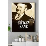 Postermanya (pster15616) Kahverengi Citizen Kane Film Afişi Kanvas Tablo 3 50 x 70