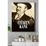 Postermanya (pster15617) Kahverengi Citizen Kane Film Afişi Kanvas Tablo 3 21 x 30