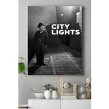 Postermanya (pster15630) City Lights-şehir Işıkları Film Afişi Kanvas Tablo 2 30 x 40