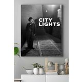 Postermanya (pster15631) City Lights-şehir Işıkları Film Afişi Kanvas Tablo 2 21 x 30