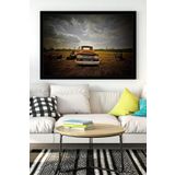 Postermanya (pster15757) Dodge Araba Kanvas Tablo 30 x 40
