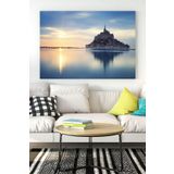 Postermanya (pster15792) Normandiya Manzara Kanvas Tablo 50 x 70
