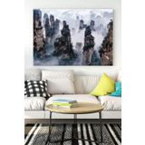Postermanya (pster15802) Tianzi Dağları Manzara Kanvas Tablo 40 x 60