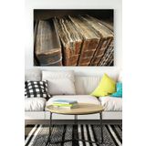 Postermanya (pster15937) Eski Kitap Kanvas Tablo 50 x 70