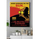 Postermanya (pster16046) Futurama Eğlenceli Mizahi Kanvas Tablo 50 x 70