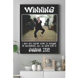 Postermanya (pster16055) Gangnam Style Eğlenceli Mizahi Kanvas Tablo 50 x 70