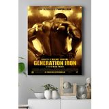 Postermanya (pster16078) Generation Vücut Geliştirme Body Building Fitness Kanvas Tablo 40 x 60