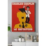 Postermanya (pster16115) The Great Dictator Film Afişi Kanvas Tablo 50 x 70