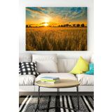 Postermanya (pster16127) Günbatımı Manzara Kanvas Tablo 50 x 70