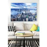 Postermanya (pster16232) Hong Kong Manzara Kanvas Tablo 30 x 40