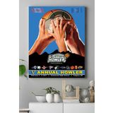 Postermanya (pster16243) Howler Basketbol Kanvas Tablo 40 x 60