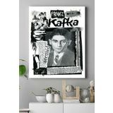 Postermanya (pster16391) Franz Kafka Kanvas Tablo 30 x 40
