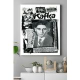 Postermanya (pster16393) Franz Kafka Kanvas Tablo 21 x 30