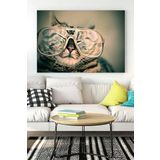 Postermanya (pster16498) Kedi Eğlenceli Mizahi Kanvas Tablo 2 40 x 60