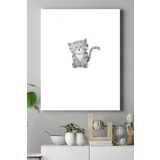 Postermanya (pster16556) Kedi Çocuk Odası Kanvas Tablo 6 50 x 70