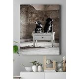 Postermanya (pster16687) Köpek Hayvan Kanvas Tablo 40 x 60