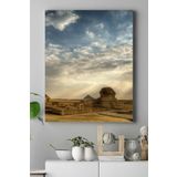 Postermanya (pster17095) Mısır Piramitler Manzara Kanvas Tablo 30 x 40