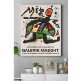 Postermanya (pster17120) Joan Miro - Orig Art Sanatsal Kanvas Tablo 30 x 40