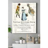 Postermanya (pster17128) Moda Vintage Kanvas Tablo 21 x 30