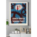 Postermanya (pster17131) Modern Times-asri Zamanlar Film Afişi Kanvas Tablo 21 x 30