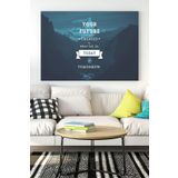 Postermanya (pster17180) Your Future Girişimcilik Kanvas Tablo 30 x 40