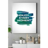 Postermanya (pster17213) Tadını Çıkar Motivasyon Kanvas Tablo 30 x 40
