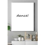 Postermanya (pster17238) Dance Motivasyon Kanvas Tablo 30 x 40