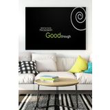 Postermanya (pster17296) Good Enough Motivasyon Kanvas Tablo 21 x 30