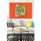 Postermanya (pster17321) Şans Good Luck Girişimcilik Kanvas Tablo 50 x 70