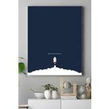 Postermanya (pster17343) Make Big Goals - Büyük Hedefler Girişimcilik Kanvas Tablo 40 x 60