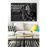 Postermanya (pster17381) Stephen Hawking Motivasyon Kanvas Tablo 50 x 70