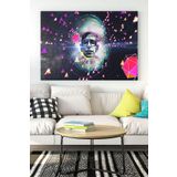 Postermanya (pster17393) Stephen Hawking Motivasyon Kanvas Tablo 2 50 x 70