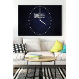 Postermanya (pster17412) Vakit Kaybı Girişimcilik Kanvas Tablo 40 x 60