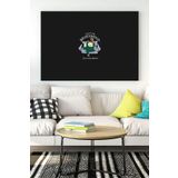 Postermanya (pster17438) Snorlax Motivasyon Kanvas Tablo 50 x 70