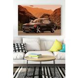 Postermanya (pster17470) Muscle Araba Kanvas Tablo 50 x 70