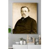 Postermanya (pster17617) Louis Pasteur Bilimsel Kanvas Tablo 2 40 x 60