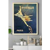 Postermanya (pster17641) Paris Phoebus Vintage Kanvas Tablo 50 x 70