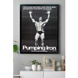 Postermanya (pster17687) Pumping Vücut Geliştirme Body Building Fitness Kanvas Tablo 30 x 40