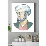 Postermanya (pster17870) Ibni Sina Bilimsel Kanvas Tablo 21 x 30