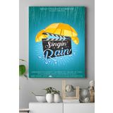 Postermanya (pster17896) Singin In The Rain Film Afişi Kanvas Tablo 4 50 x 70