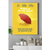 Postermanya (pster17904) Singin In The Rain Film Afişi Kanvas Tablo 6 40 x 60