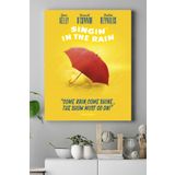 Postermanya (pster17906) Singin In The Rain Film Afişi Kanvas Tablo 6 21 x 30