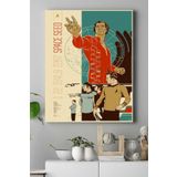 Postermanya (pster17955) Space Speed Art Sanatsal Kanvas Tablo 21 x 30