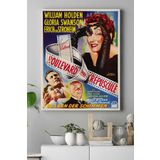Postermanya (pster18057) Sunset Boulevard-sunset Bulvarı Film Afişi Kanvas Tablo 2 21 x 30