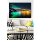 Postermanya (pster18161) Istanbul Boğazı Manzara Kanvas Tablo 2 40 x 60