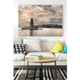 Postermanya (pster18201) Kızkulesi Manzara Kanvas Tablo 40 x 60